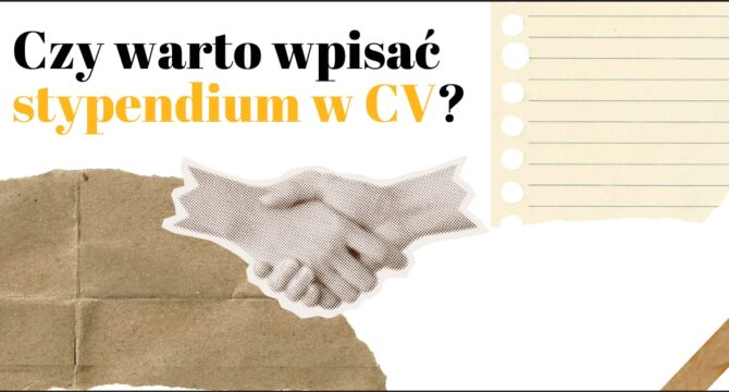 czy warto wpisać stypendium w CV?